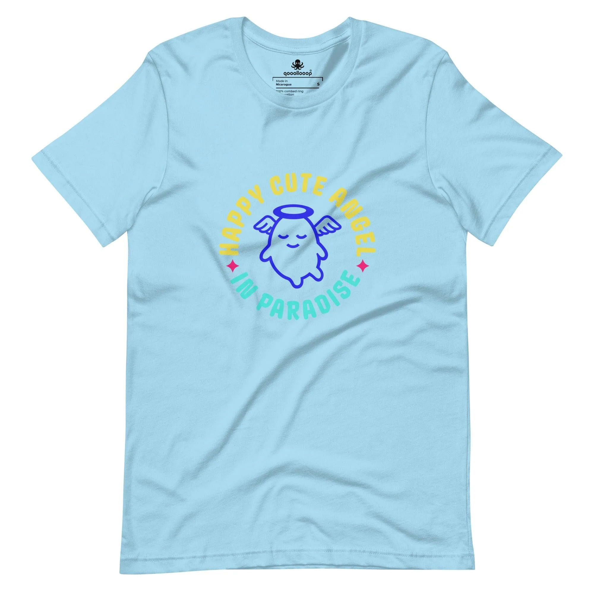 Happy Cute Angel | Multi-color Unisex Tees